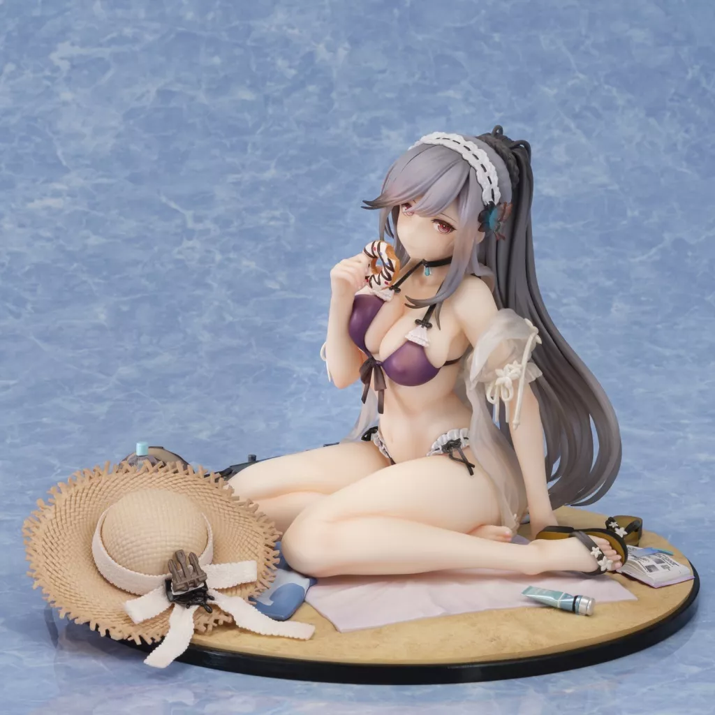 ダンケルク 夏のスュクレ 「アズールレーン」 PVC＆ABS製塗装済み完成品 駿河屋 -<中古>ダンケルク 夏のスュクレ 「アズールレーン」 PVC＆ABS