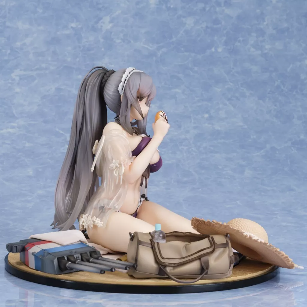 ダンケルク 夏のスュクレ 「アズールレーン」 PVC＆ABS製塗装済み完成品 駿河屋 -<中古>ダンケルク 夏のスュクレ 「アズールレーン」 PVC＆ABS