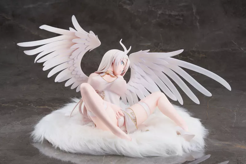 あみあみ限定　白天使 1/4 完成品フィギュア 駿河屋 -【アダルト】<中古>白天使 1/4 PVC＆ABS製塗装済み完成