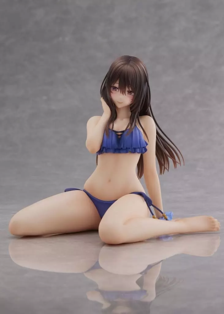 はにかみ、彼女は恋をする 水澄華実 1/7 完成品フィギュア あみあみ限定版 はにかみ、彼女は恋をする』より、「水澄華実」が水着姿でフィギュア化