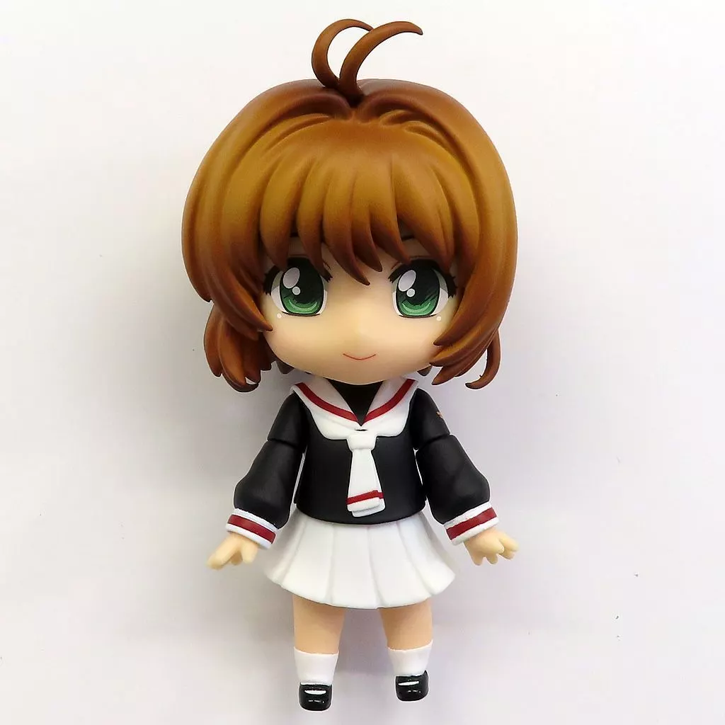 CLAMP展　ねんどろいど　木之本桜 友枝小学校制服Ver. CCさくら 駿河屋 -<中古>ねんどろいど 木之本桜 友枝小学校制服Ver