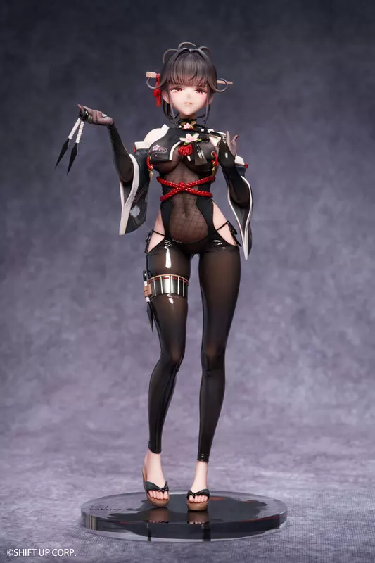 駿河屋 -<中古>サクラ 黒夜密行 「勝利の女神：NIKKE」 1/7 塗装