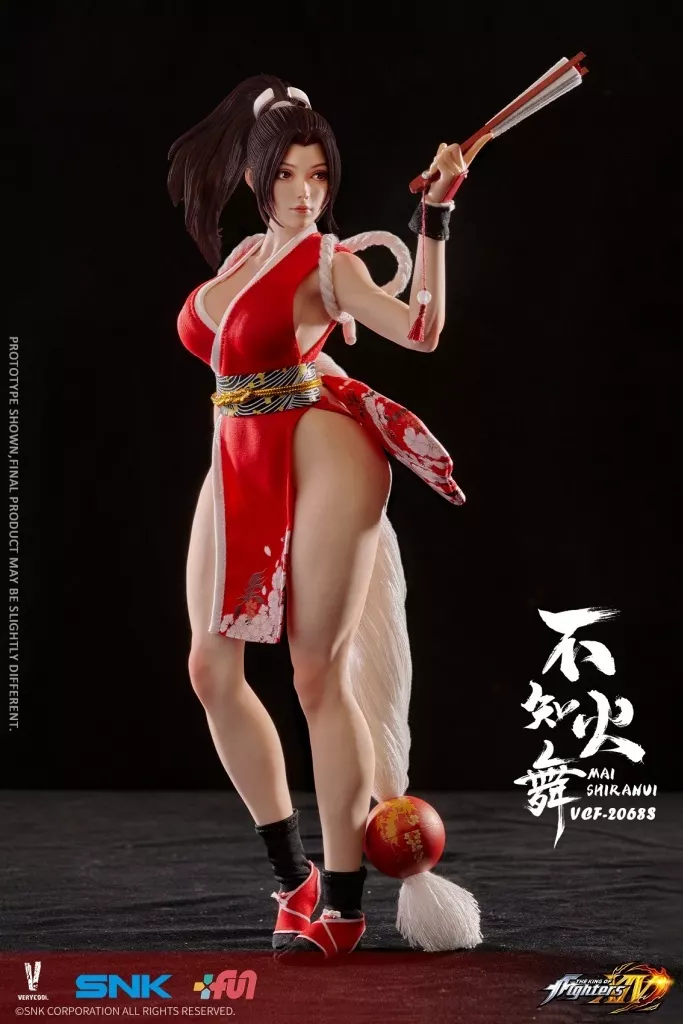 不知火舞 前髪ストレートVer. 「ザ・キングオブファイターズ XIV」 King of Fighters XIV/ 不知火舞 1/6 アクションフィギュア 前髪