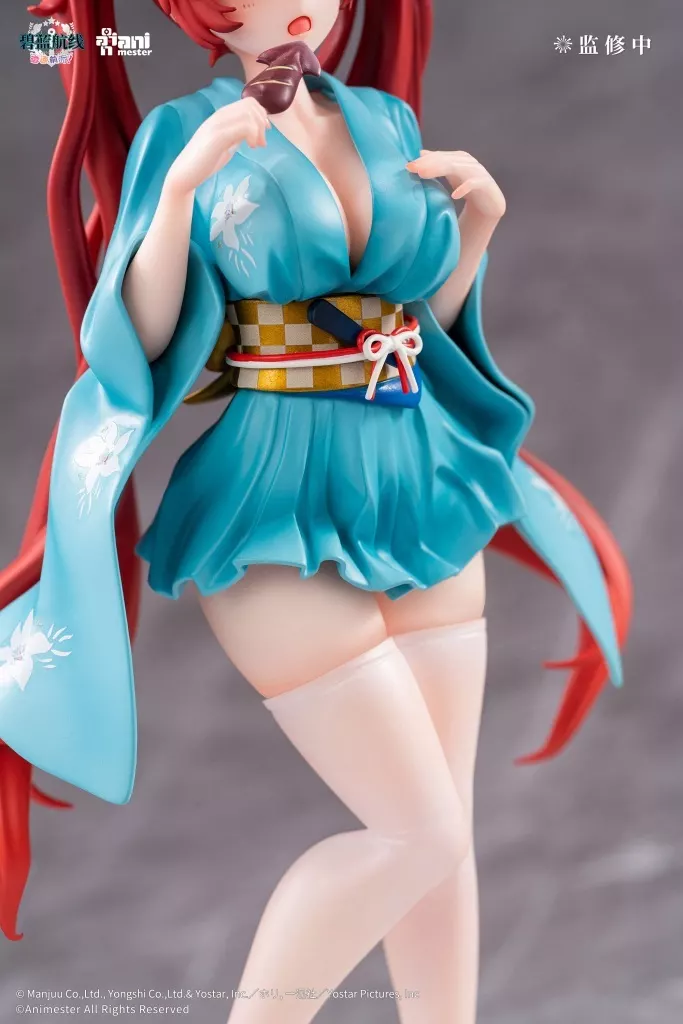 AniMestar ホノルル浴衣Ver. 1/7 PVC＆ABS製塗装済み完成品 AniMester アズールレーン 1/7 びそくぜんしんっ！ ホノルル 浴衣Ver