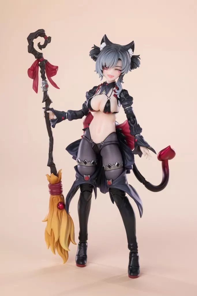【新品未開封】見習魔女・星川猫猫　アクションフィギュア　黒髪Ver. 見習魔女・星川猫猫 黒髪Ver. (フィギュア) - ホビーサーチ フィギュア