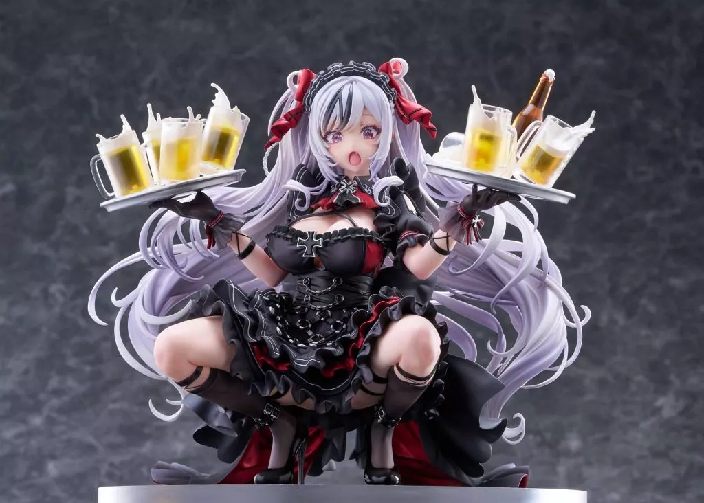 アズールレーン　エルベ　フィギュア　あみあみ　限定版 アズールレーン』 エルベ 見せ場訪れず？ 1/7 完成品フィギュア