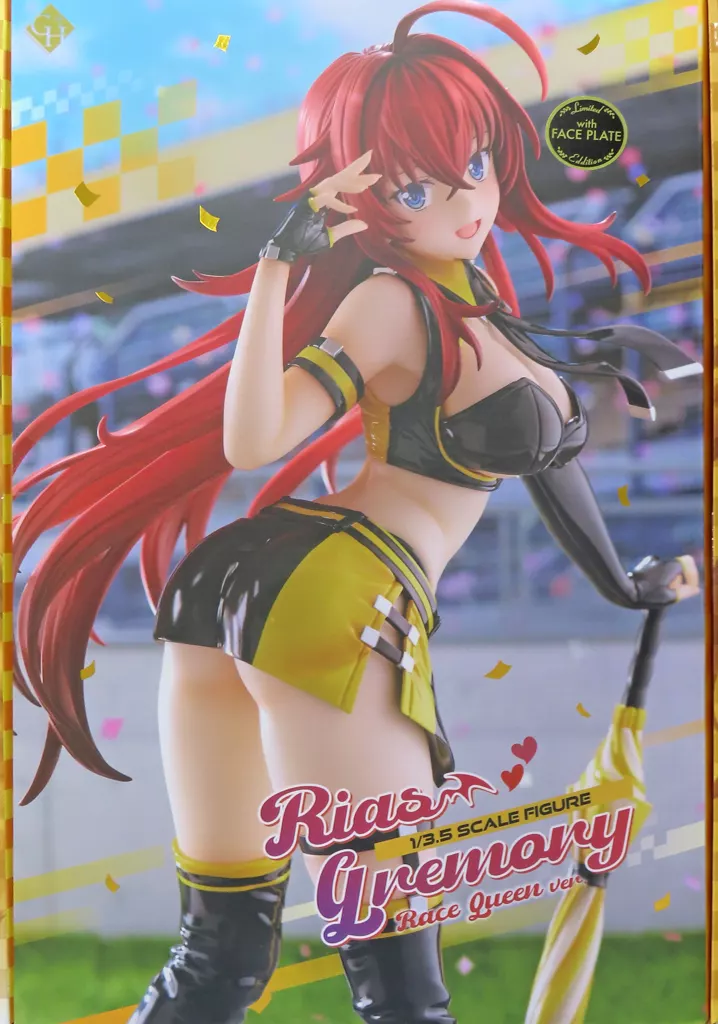 【あみあみ限定版】リアス・グレモリー レースクィーンver.　フィギュア 中古即納』{FIG} リアス・グレモリー レースクィーンver. あみあみ限定