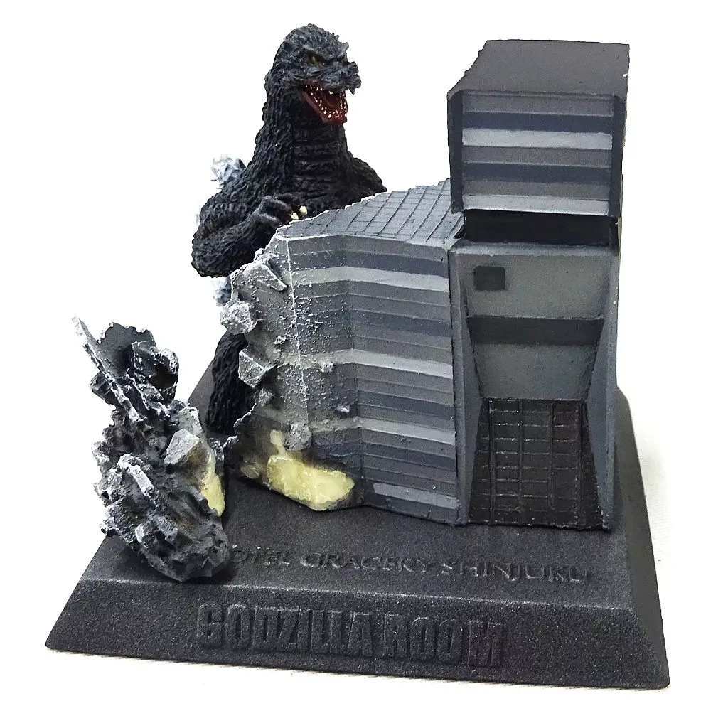 フィギュア　[破損品] ゴジラ1992 新宿襲撃 「ゴジラVSモスラ」 レジンキャスト製塗装済みオーナメント ホテルグレイスリー新宿ゴジラルーム宿泊特典 駿河屋 -<中古>[破損品] ゴジラ1992 新宿襲撃 「ゴジラVSモスラ
