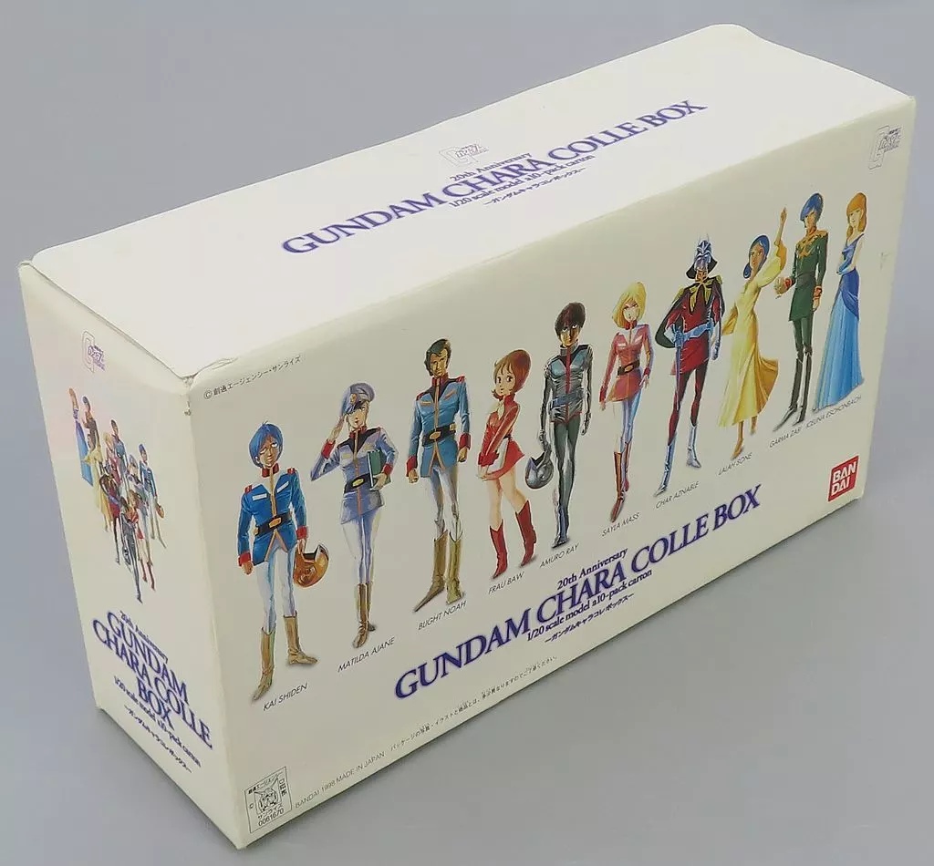 機動戦士ガンダム　キャラコレ10体セット 1/20 20th Anniversary ガンダムキャラコレボックス (10体セット