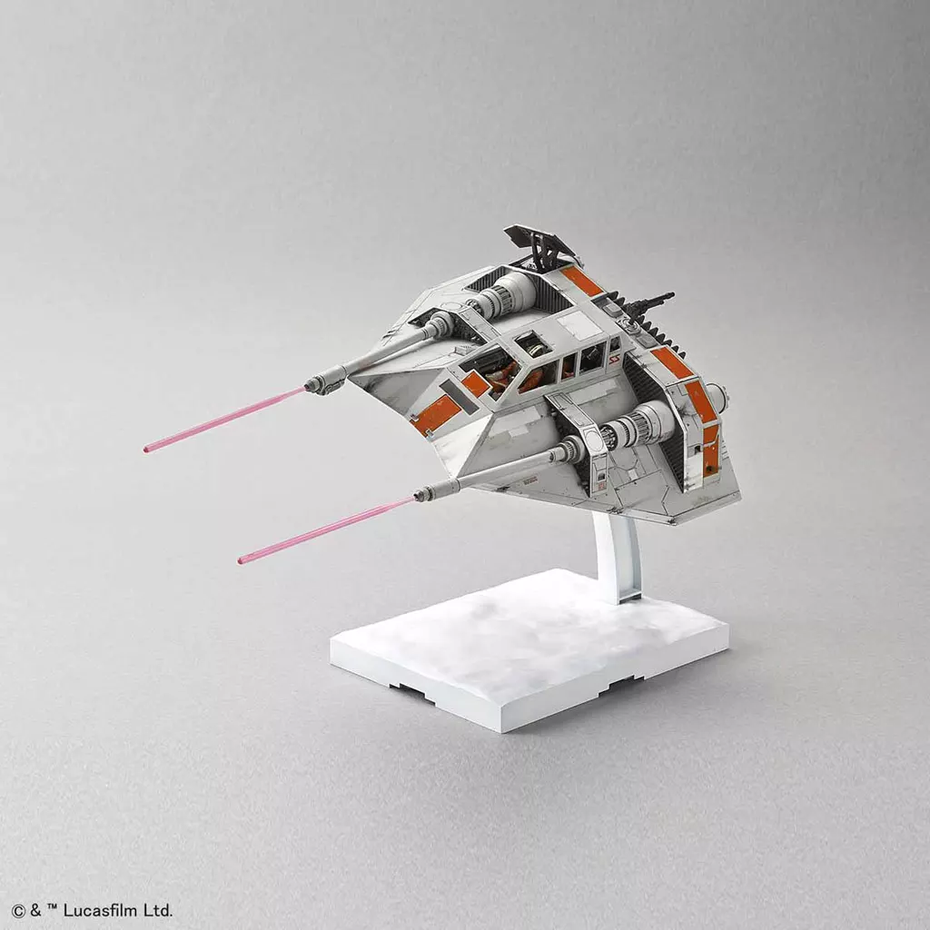 1/48＆1/144 スノースピーダーセット(2機セット) スター・ウォーズ 駿河屋 -<中古>1/48＆1/144 スノースピーダーセット(2機セット