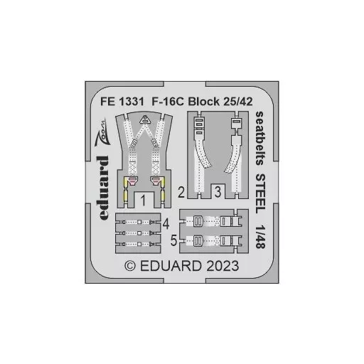 プラモデル　1/48 F-16C ブロック42 ～2005年 ビッグEDパーツセット キネティック用 「BIG EDシリーズ」 ディティールアップパーツ [EDUBIG49365] 1/48 F-16C ブロック25/42 米空軍 | 9588838161687 | ポスト