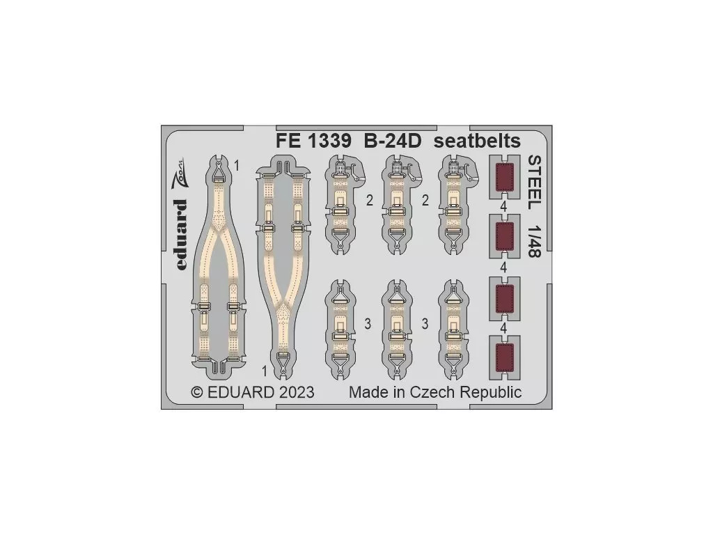 プラモデル　1/48 B-24D パート1 ビッグEDパーツセット レベル用 「BIG EDシリーズ」 ディティールアップパーツ [EDUBIG49372] 駿河屋 -<新品>1/48 B-24D ビッグEDパーツセットI (ホビーボス用