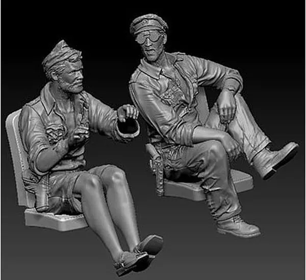 プラモデル　1/35 英・フォードF-30トラック・長距離砂漠挺身隊(LRDG)+フィギア2体(スペシャルエディション) [TB35305]