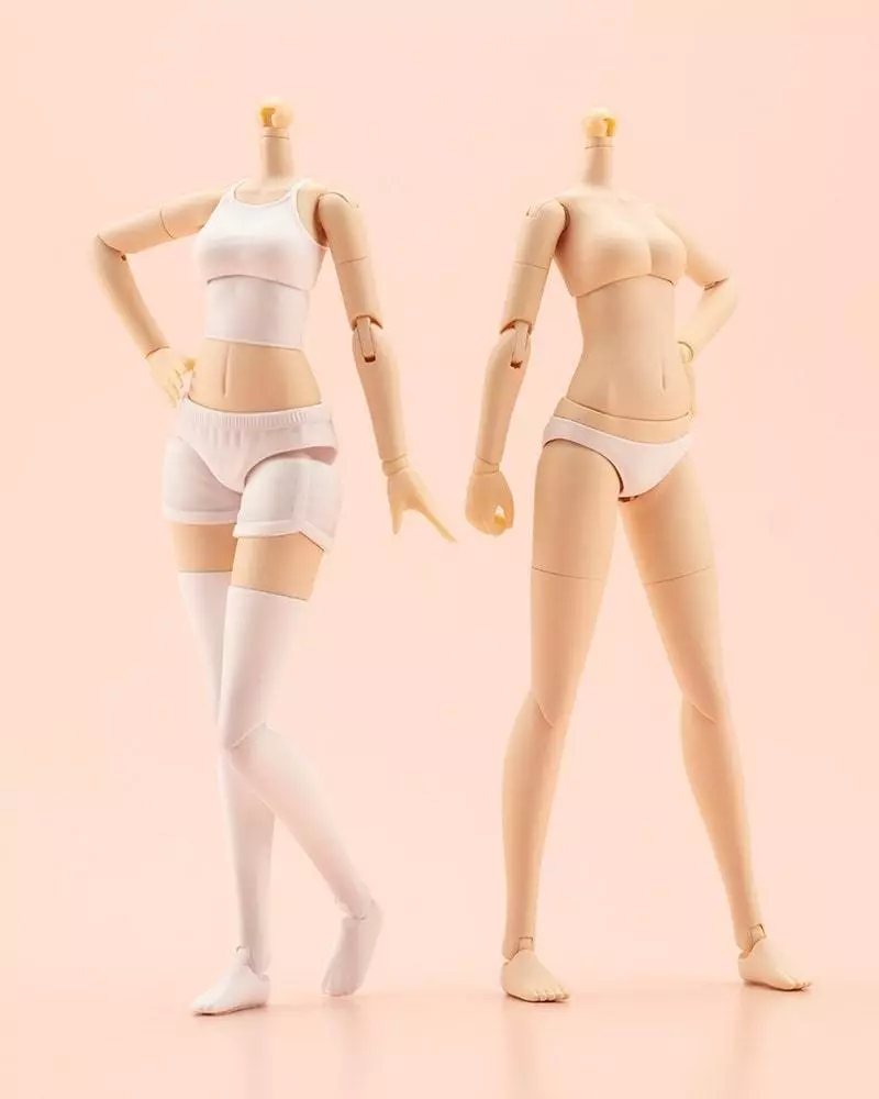 創彩少女5体＋ドレスアップボディ2体セット 駿河屋 -<中古>1/10 ドレスアップボディ【S】 「創彩少女庭園」 [JK016