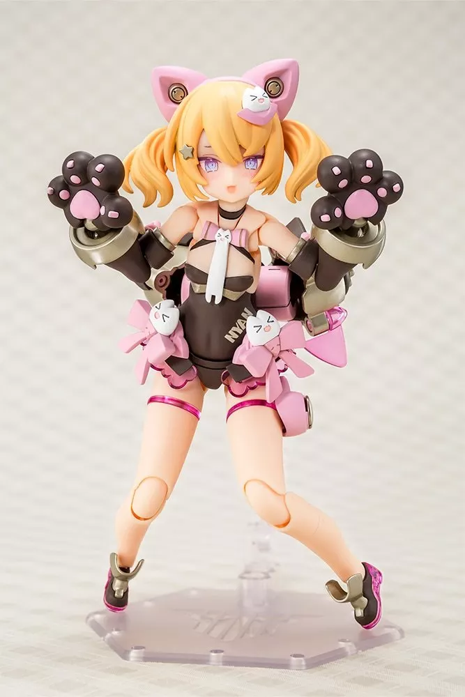 駿河屋 -<新品/中古>1/1 PUNI☆MOFU 黒マオ 「メガミデバイス