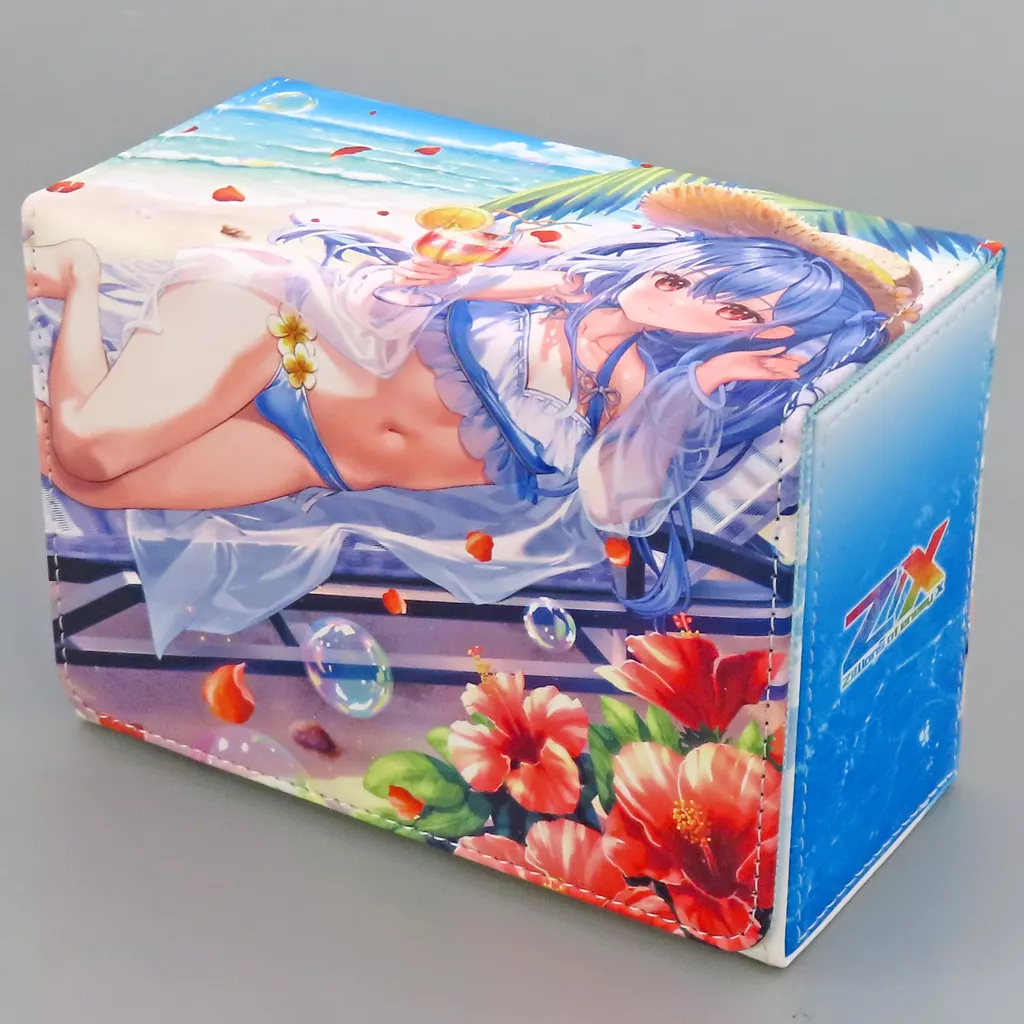 Z/X ゼクス　トレカアイテムくじ　合皮製デッキケース　各務原あづみ 駿河屋 -<中古>各務原あづみ サマーバケーションVer. 合皮製デッキ