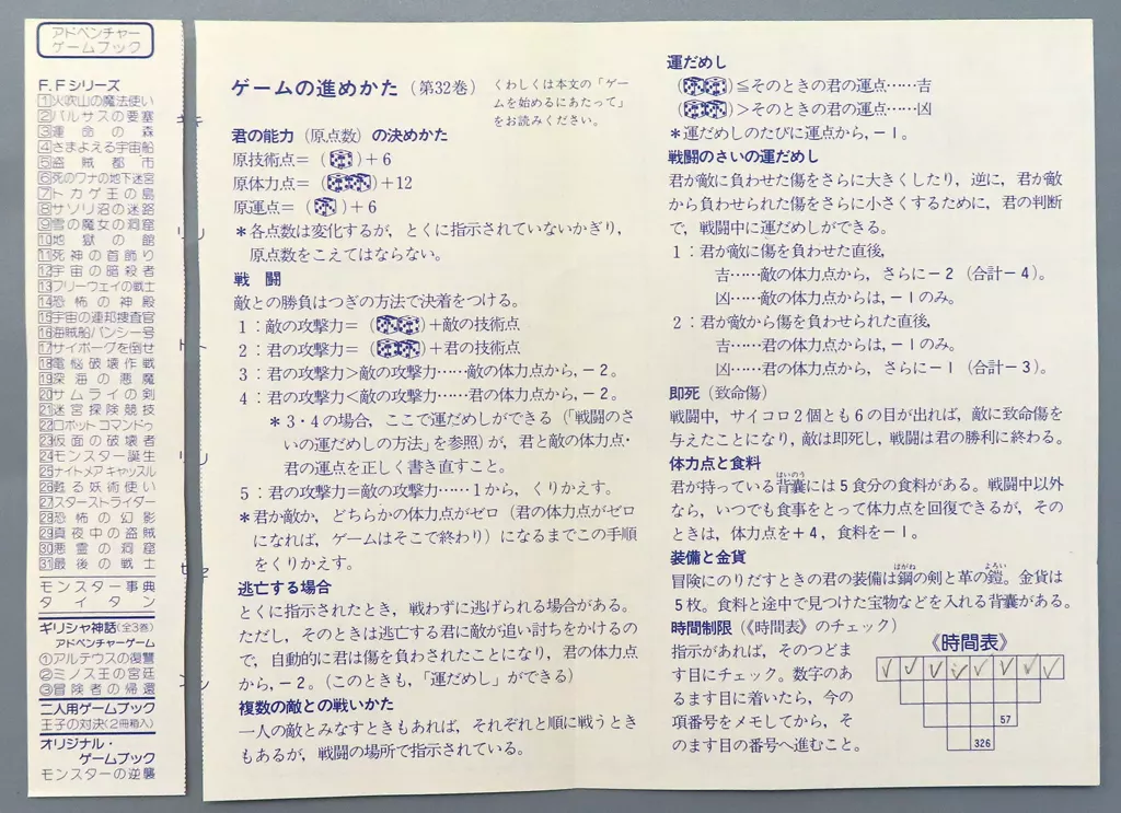 駿河屋 -<中古>ゲームブック 32 アドベンチャーゲームブック 奈落の