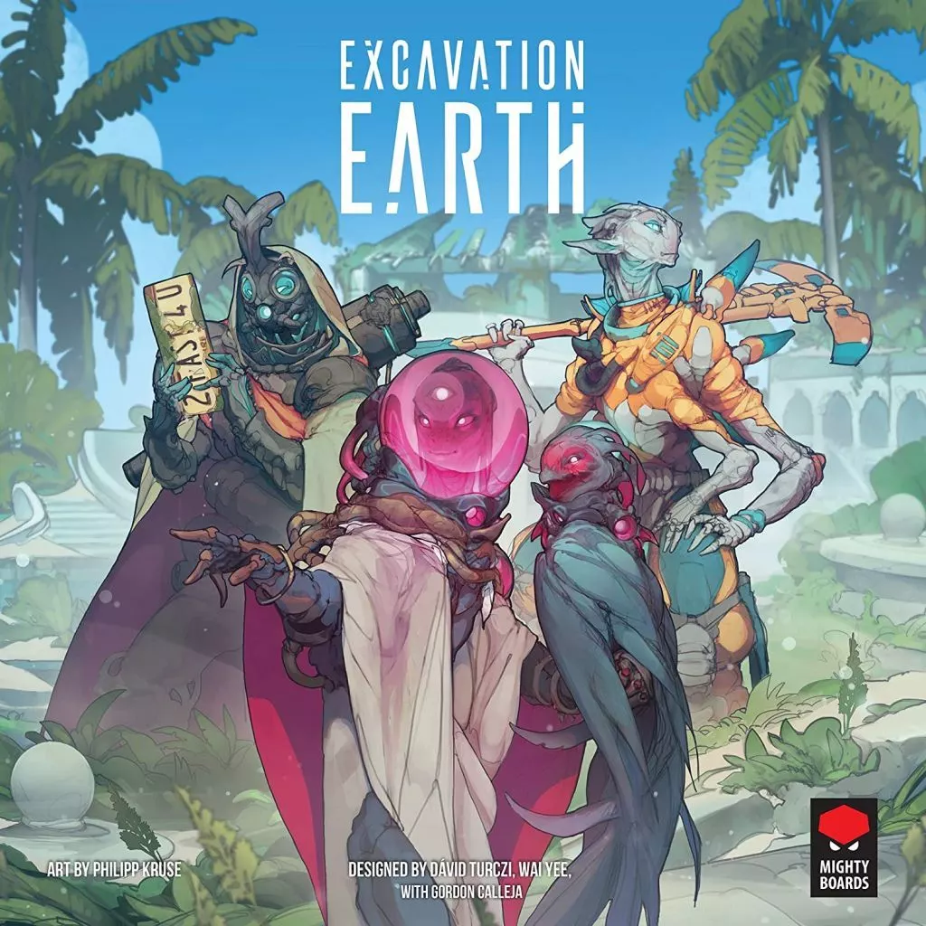 ボードゲーム　[日本語訳無し] エクスキャベーション・アース： エクスプローラー・プレッジ (Excavation Earth： Explorer) 駿河屋 -<中古>エクスキャベーション・アース