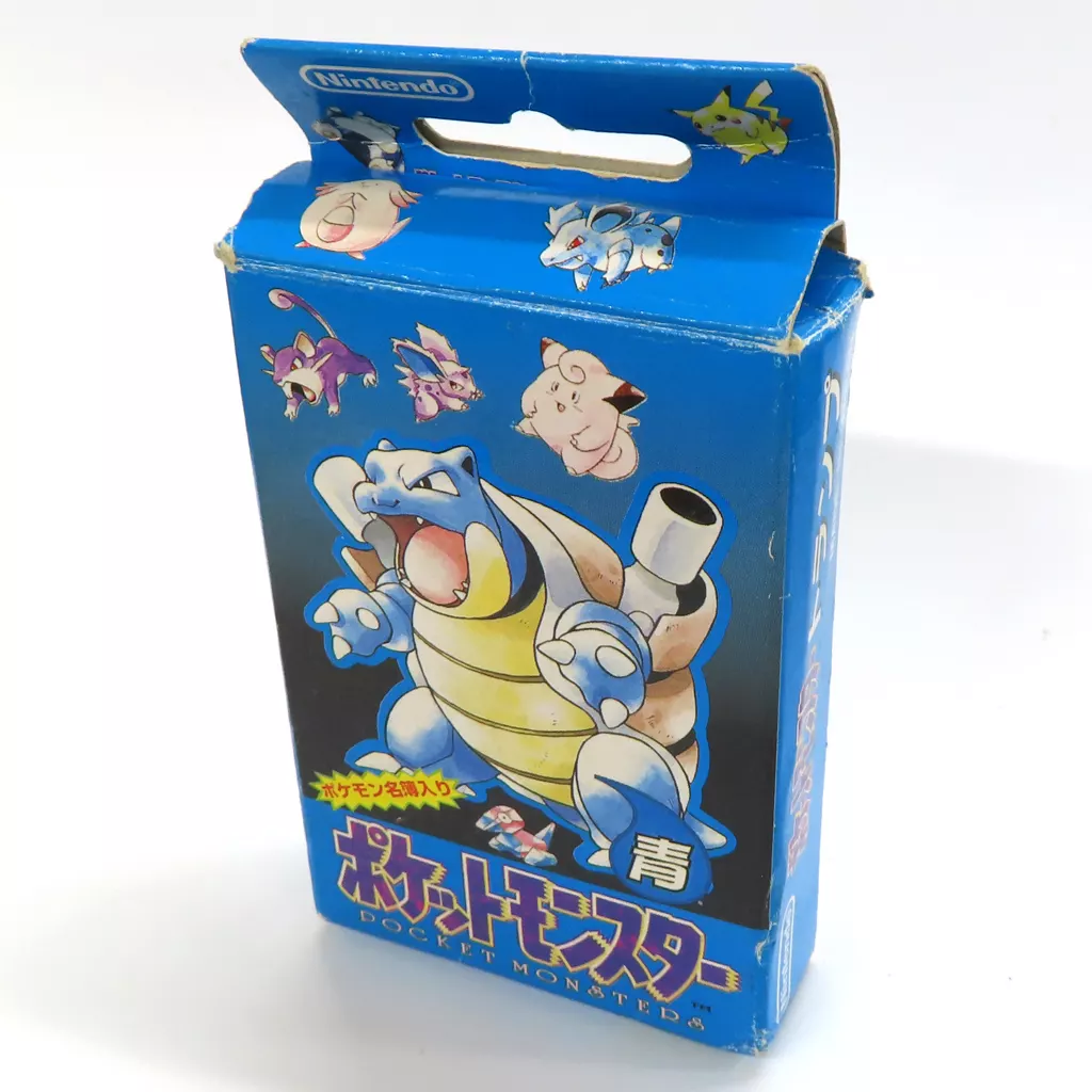 駿河屋 -<中古>[破損品] ポケットモンスター トランプ 青（トランプ