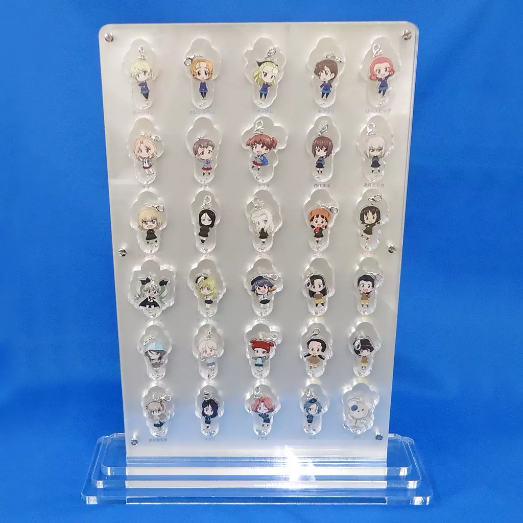 BVC限定 ガールズ&パンツァー劇場版つなげてアクリルコレクション 駿河屋 -<中古>[付属品欠品] 全62種コンプリートセット 特製アクリル