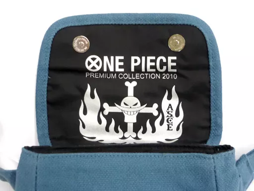 公式　新品・未使用　ワンピース　火拳のエース　ボディバッグ＋ビブルカード ワンピース」エース愛用のバッグがなんと現実のものに！ ONE PIECE