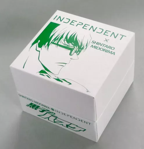 腕時計・懐中時計(キャラクター)　緑間真太郎モデル オフィシャルコラボウォッチ メタルバンドタイプ Sサイズ 「INDEPENDENT×黒子のバスケ」 黒子のバスケ オフィシャルコラボウォッチ 全7種類／プレミアム