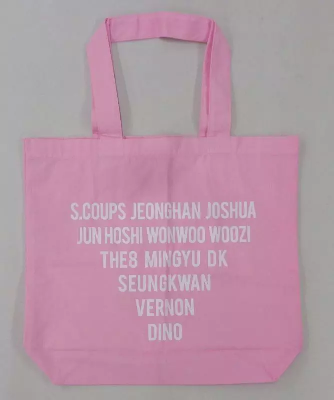 DIAMOND EDGE トートバッグ 駿河屋 -<中古>SEVENTEEN トートバッグ(ピンク) 「2017