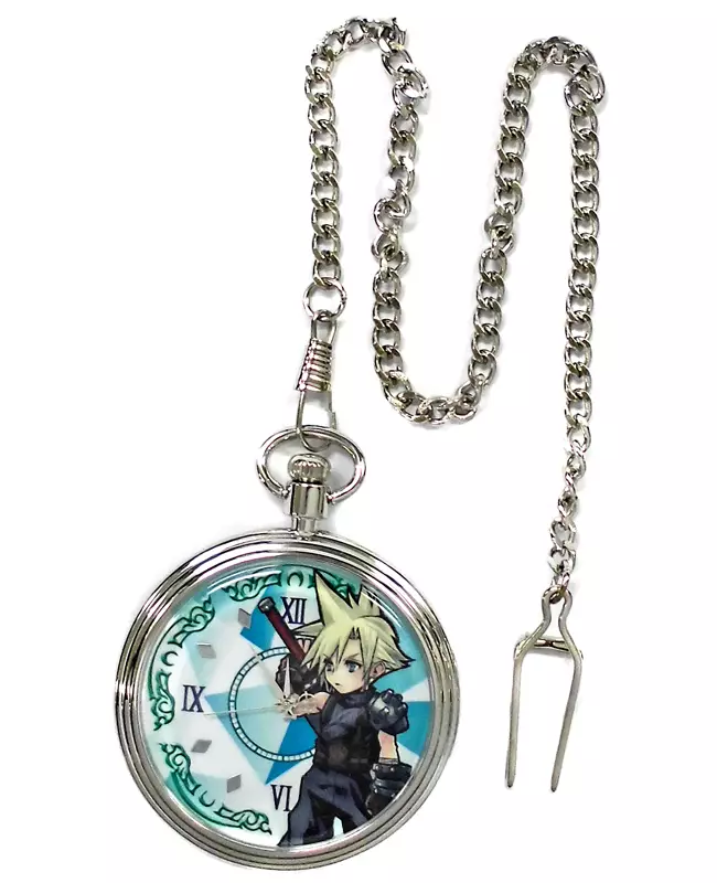 ディシディア FF オペラオムニア 懐中時計 vol.1 クラウド・ストライフ 駿河屋 -<中古>クラウド・ストライフ 懐中時計vol.1 「ディシディア