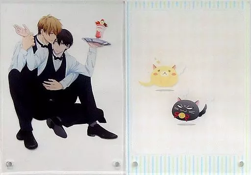 東谷准太×西條高人 アクリルシャドーボックス 「animatecafe」 駿河屋 -<中古>東谷准太×西條高人 アクリルシャドーボックス 「抱かれ