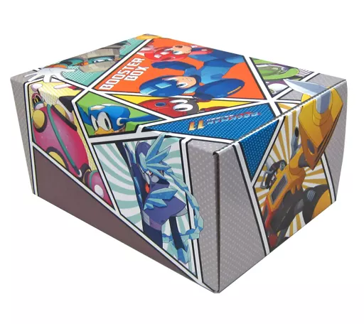 その他雑貨(キャラクター)　集合 グッズセット 「ロックマン11 運命の歯車!!」 イーカプコン限定 駿河屋 -<中古>集合 グッズセット 「ロックマン11 運命の歯車