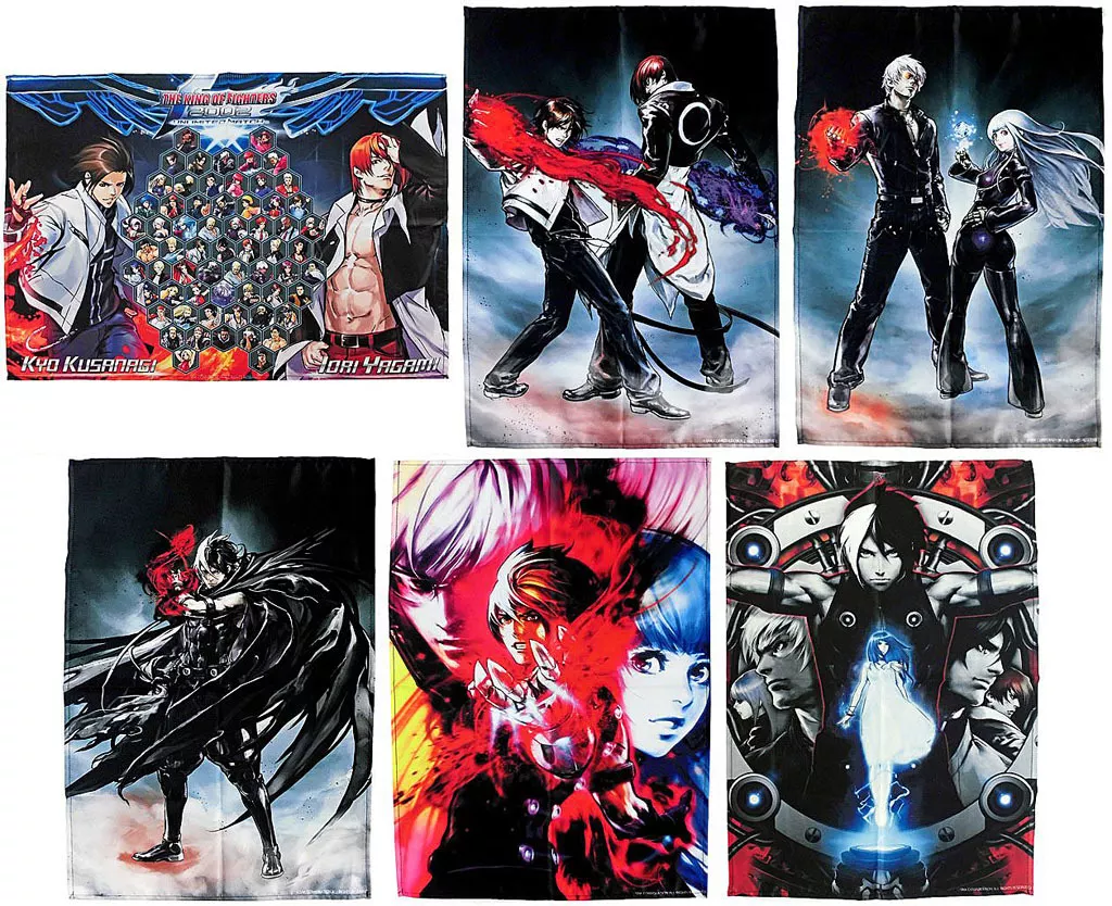 駿河屋 -<中古>全6種セット B2マルチクロス 「WEBくじ THE KING OF