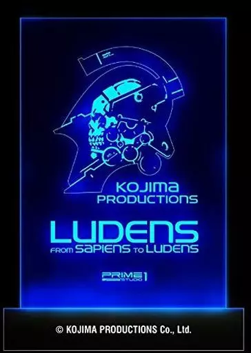 雑貨　フェイスロゴ アクリル製LEDライトアップパネル 「コジマプロダクション ルーデンス ボーナス版 プレミアムマスターライン 1/4 ポリストーン製スタチュー」 早期予約特典 ルーデンス コジマプロ | スタチュー | プライム1スタジオ