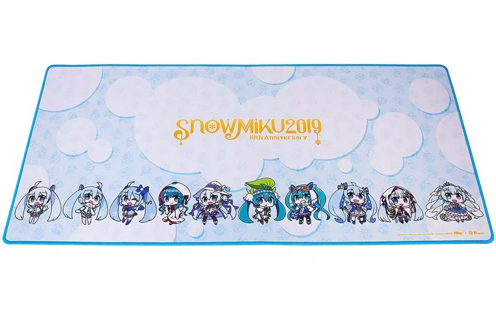 ❣️✨❣️ MIKU 2019 雪ミク 特大ソフトマウスパッド ❣️✨❣️ グッズ]SNOW MIKU 2019 特大ソフトマウスパッド - SNOW MIKU 2019｜雪