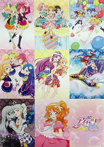 アイカツ　B2リバーシブルポスター ポスター(アニメ) B2リバーシブルポスター 星宮いちご/藤堂ユリカ