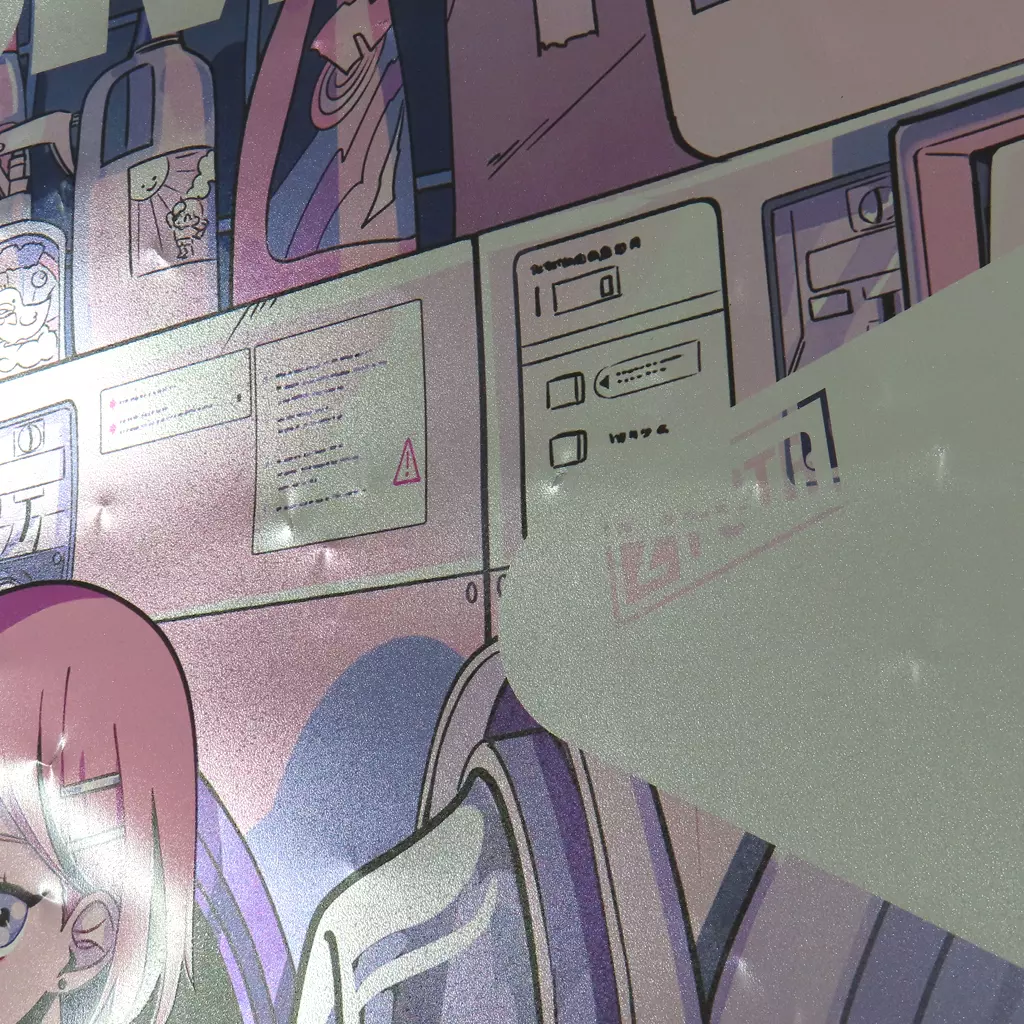 Zutomayo Metallic Poster I Wish It Was Midnight Forever Premium