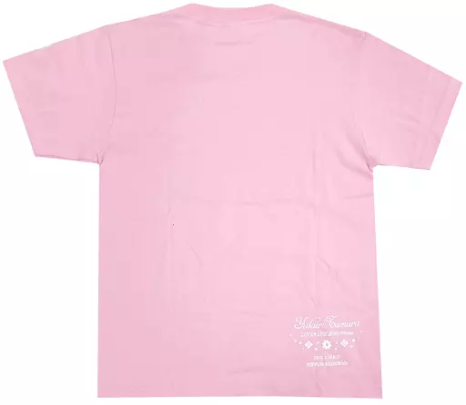 田村ゆかり Lantana in the Moonlight スタッフTシャツ 駿河屋 -<中古>田村ゆかり Tシャツ ピンク Sサイズ 「田村ゆかり LOVE