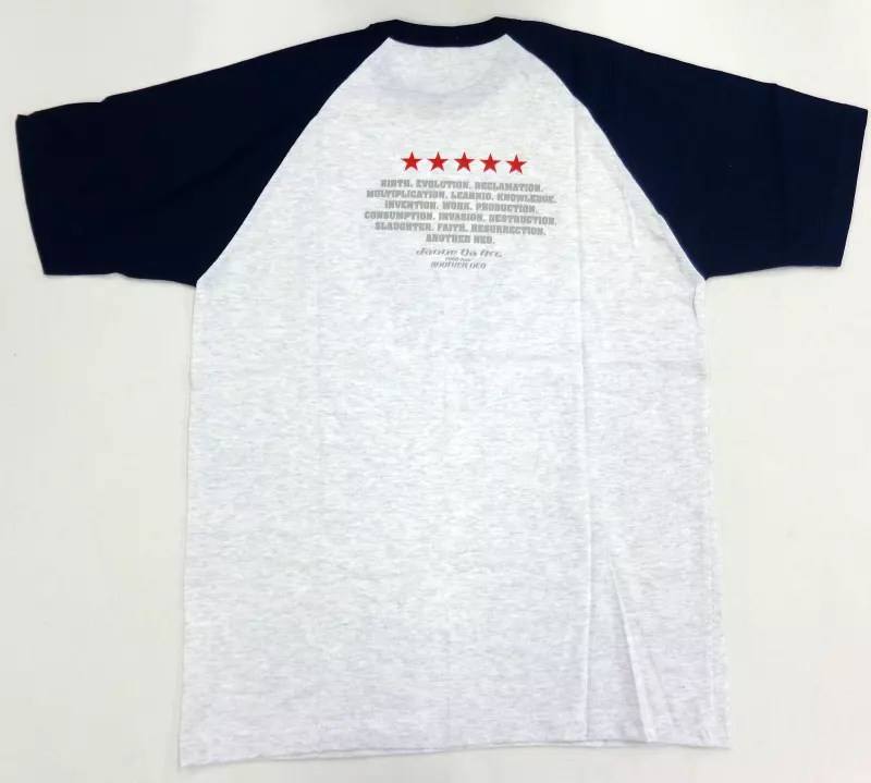 駿河屋 -<中古>Janne Da Arc Tシャツ ホワイト×ネイビー Mサイズ