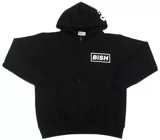 アウターウェア(女性アイドル)　BiSH ピクセルパーカー(OTNK) ブラック XLサイズ BiSH official SHOP受注販売限定 駿河屋 -<中古>BiSH ピクセルパーカー(OTNK) ブラック 2XLサイズ