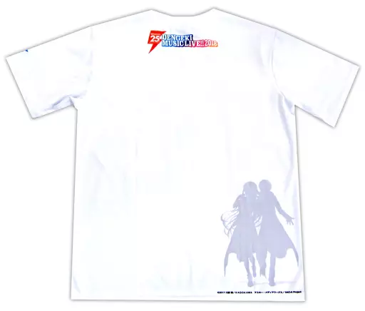 Tシャツ(キャラクター)　キリト＆アスナ フルグラフィックTシャツ ホワイト XLサイズ 「ソードアート・オンライン」 DENGEKI 25th Anniversary DENGEKI MUSIC LIVE!! 2018グッズ 駿河屋 - 【買取】キリト＆アスナ フルグラフィックTシャツ
