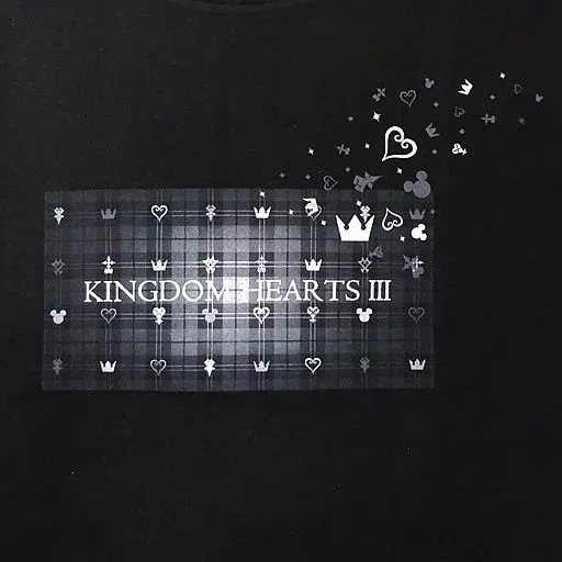 Tシャツ(キャラクター)　ソラ オリジナルTシャツ ブラック Lサイズ 「キングダムハーツIII」 東京ゲームショウ2018 試遊特典 駿河屋 -<中古>ソラ オリジナルTシャツ ブラック Lサイズ