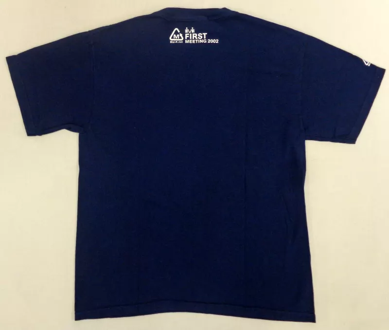 倉木麻衣FIRST MEETING 2002直筆サイン入り☆Tシャツ紺色Mサイズ 駿河屋 -<中古>倉木麻衣 直筆サイン入りTシャツ ネイビー M