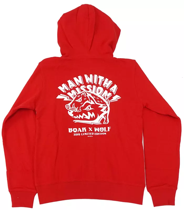 マンウィズ エンボスロゴパーカー MAN WITH A MISSION | GoodsLookbook