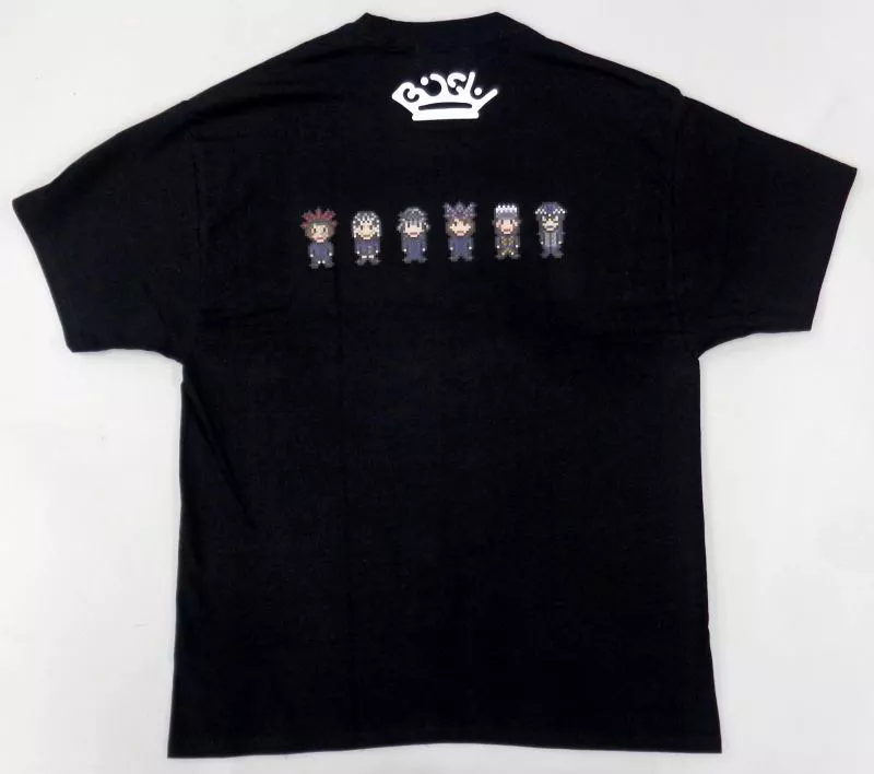 駿河屋 -<中古>BiSH ピクセルTシャツ(DEAD MAN) ブラック XL