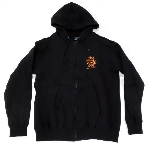 リドルジョーカー パーカー 在原七海 駿河屋 -<中古>在原七海 パーカー ブラック Lサイズ 「RIDDLE JOKER
