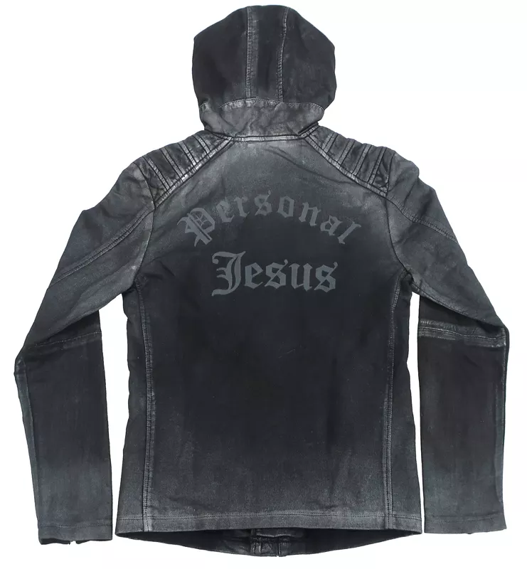 氷室京介 Silver Effect Hoodie PERSONAL JESUS PERSONAL JESUS Silver Effect Hoodie」 価格：40,277円(税込