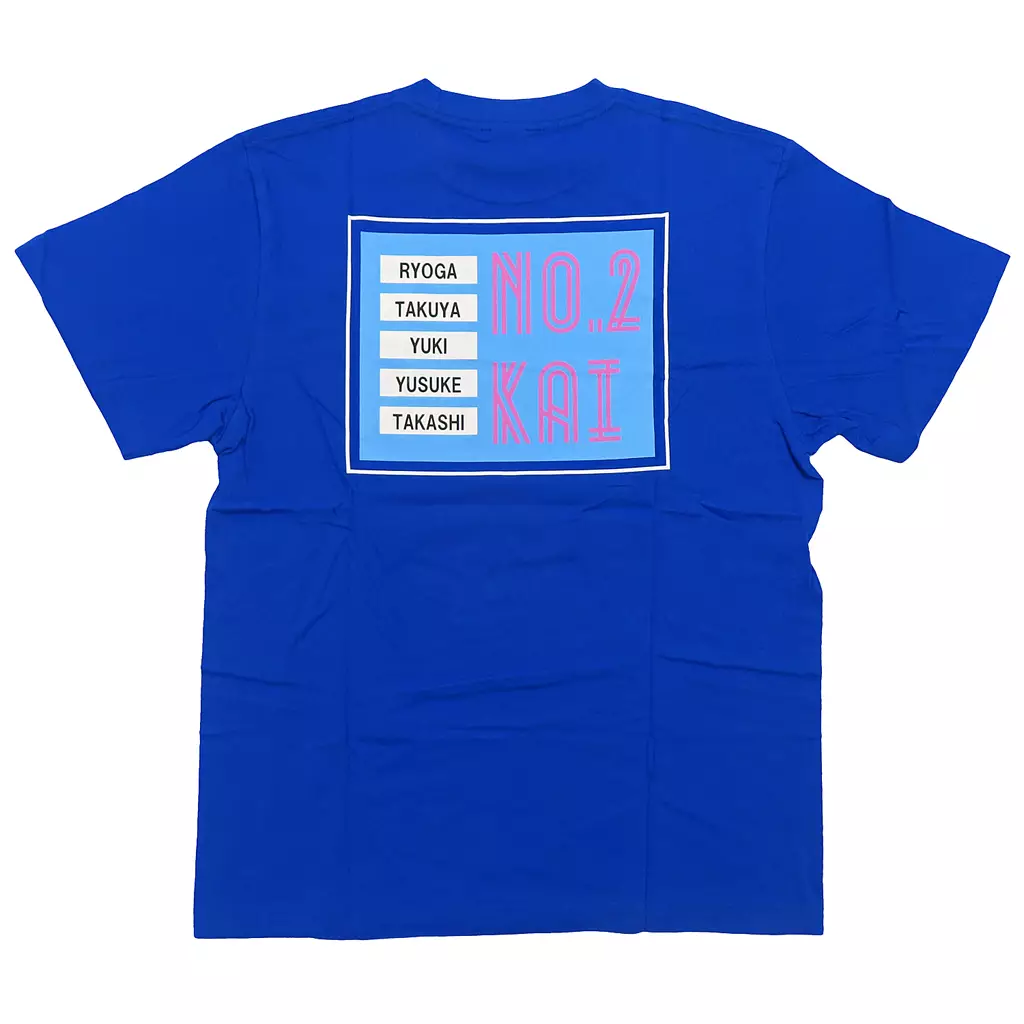 超特急 Toooooo8 カイ Tシャツ ツアーT 駿河屋 -<中古>カイ(超特急) Toooooo 8 Tシャツ ブルー Lサイズ