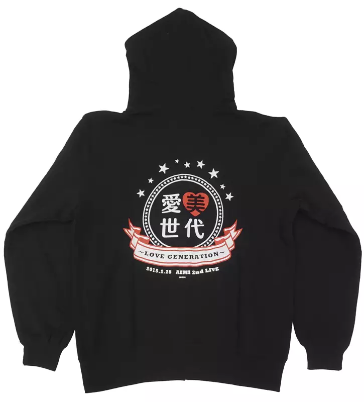 愛美　2nd LIVE ～LOVE GENERATION～　パーカー　希少 駿河屋 -<中古>愛美 パーカー ブラック Lサイズ 「愛美2nd LIVE ～LOVE