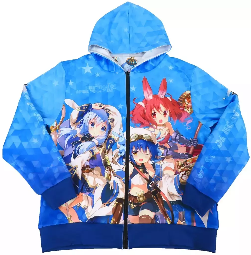 ご注文はうさぎですか あにばーさる限定 フルグラフィックリバーシブルパーカー 駿河屋 -<中古>集合 オリジナルフルグラフィックリバーシブルパーカー