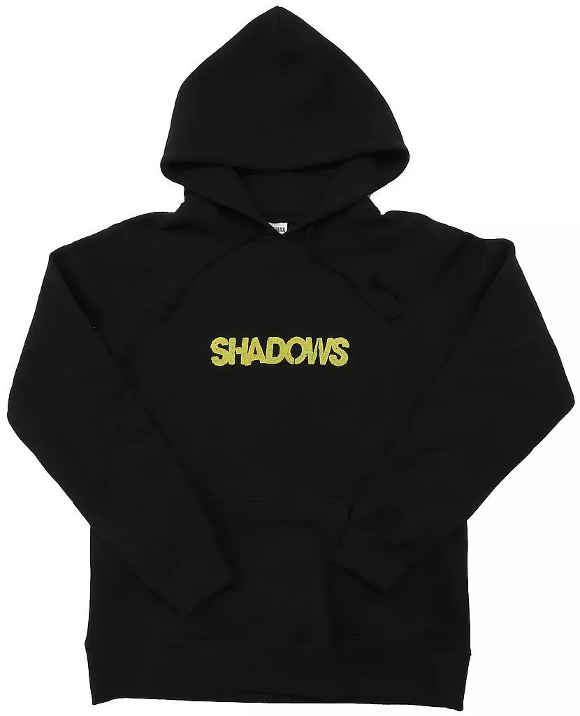 グラフィックデザイン フーディー 黒　shadows サイズⓂ️ 駿河屋 -<中古>SHADOWS HOODIE(パーカー) ブラック Lサイズ