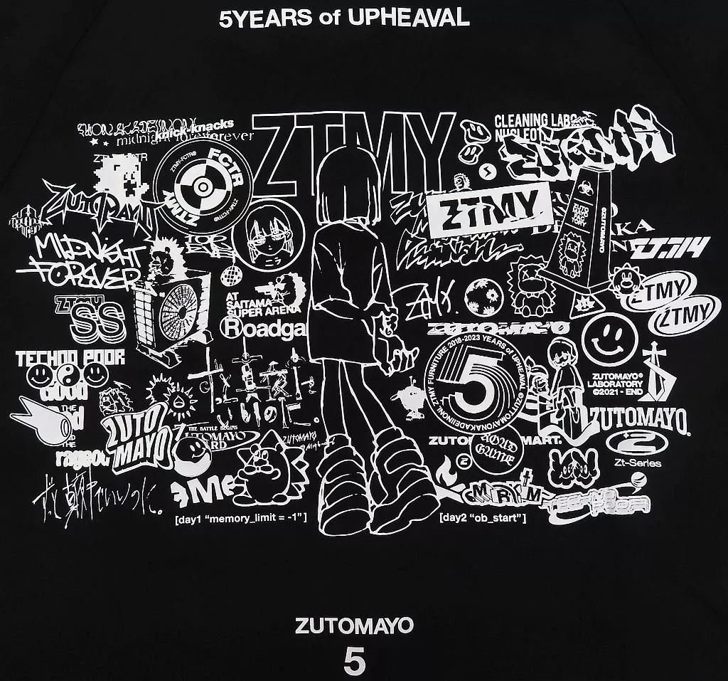 お*し様 未使用 ずっと真夜中でいいのに。 ずとまよ 5周年記念ジャケット 黒 5year item | ずっと真夜中でいいのに。ZUTOMAYO